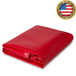 10 oz. Vinyl Tarp - Red - 20' x 30'