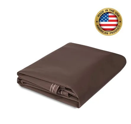 18 oz. Super Vinyl Tarp - Brown - 20' x 40'