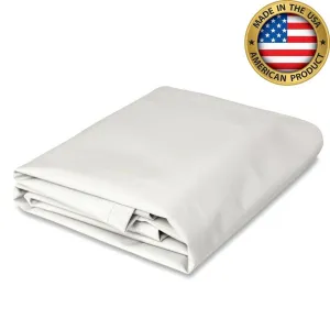 18 oz. Super Vinyl Tarp - White - 20' x 40'