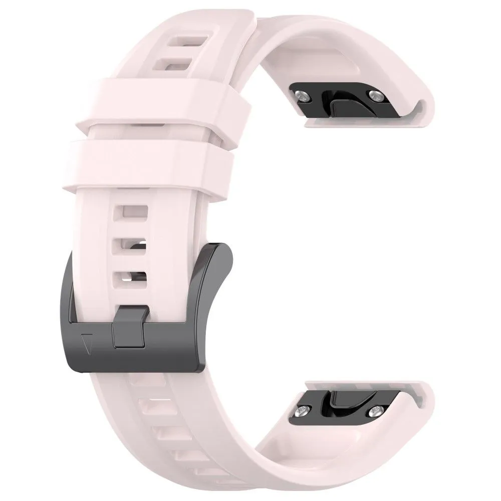 26mm silicone watch strap for Garmin watch - Pink