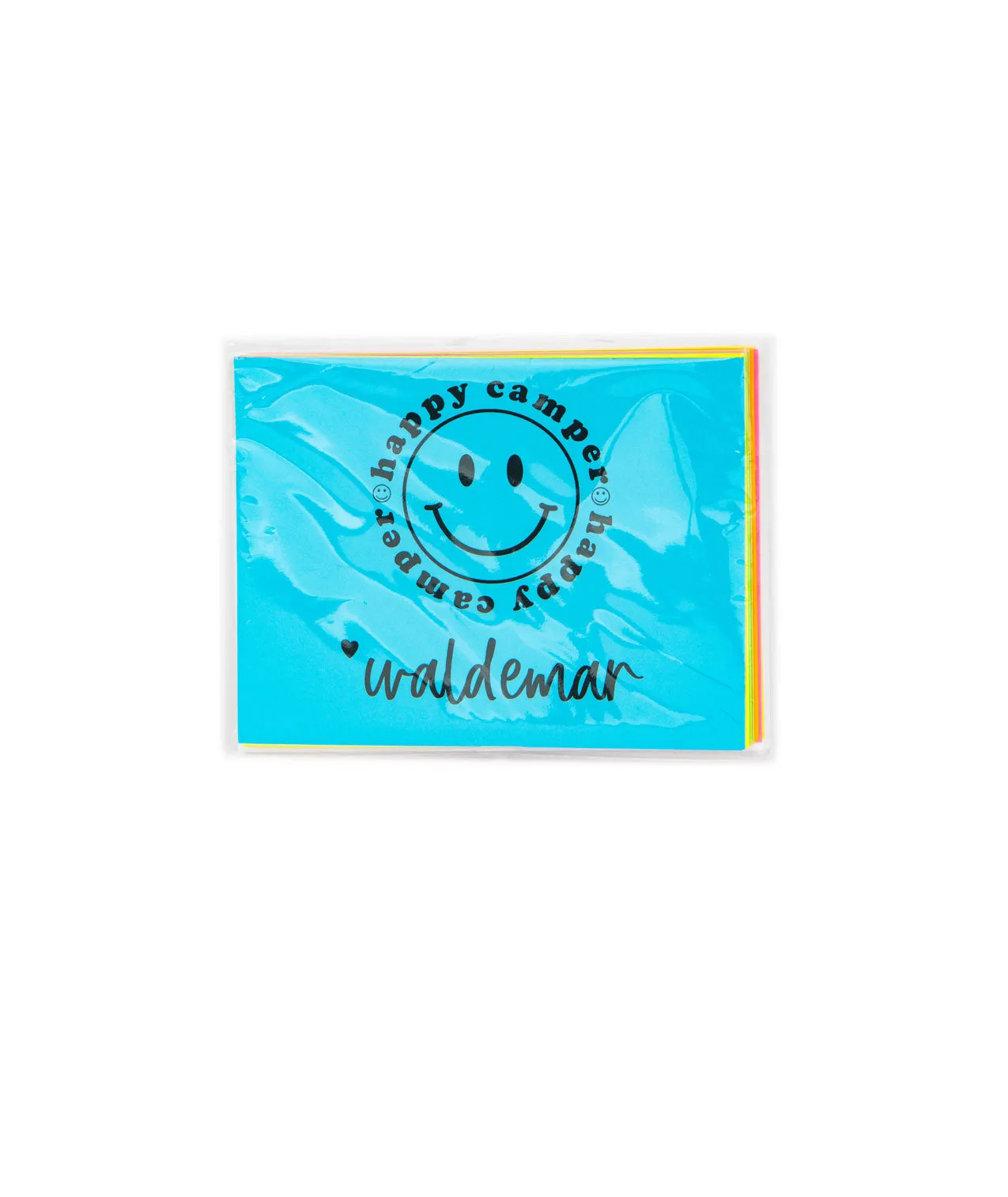 A Wink and a Nod Folded Neon Notecards Pack of 8