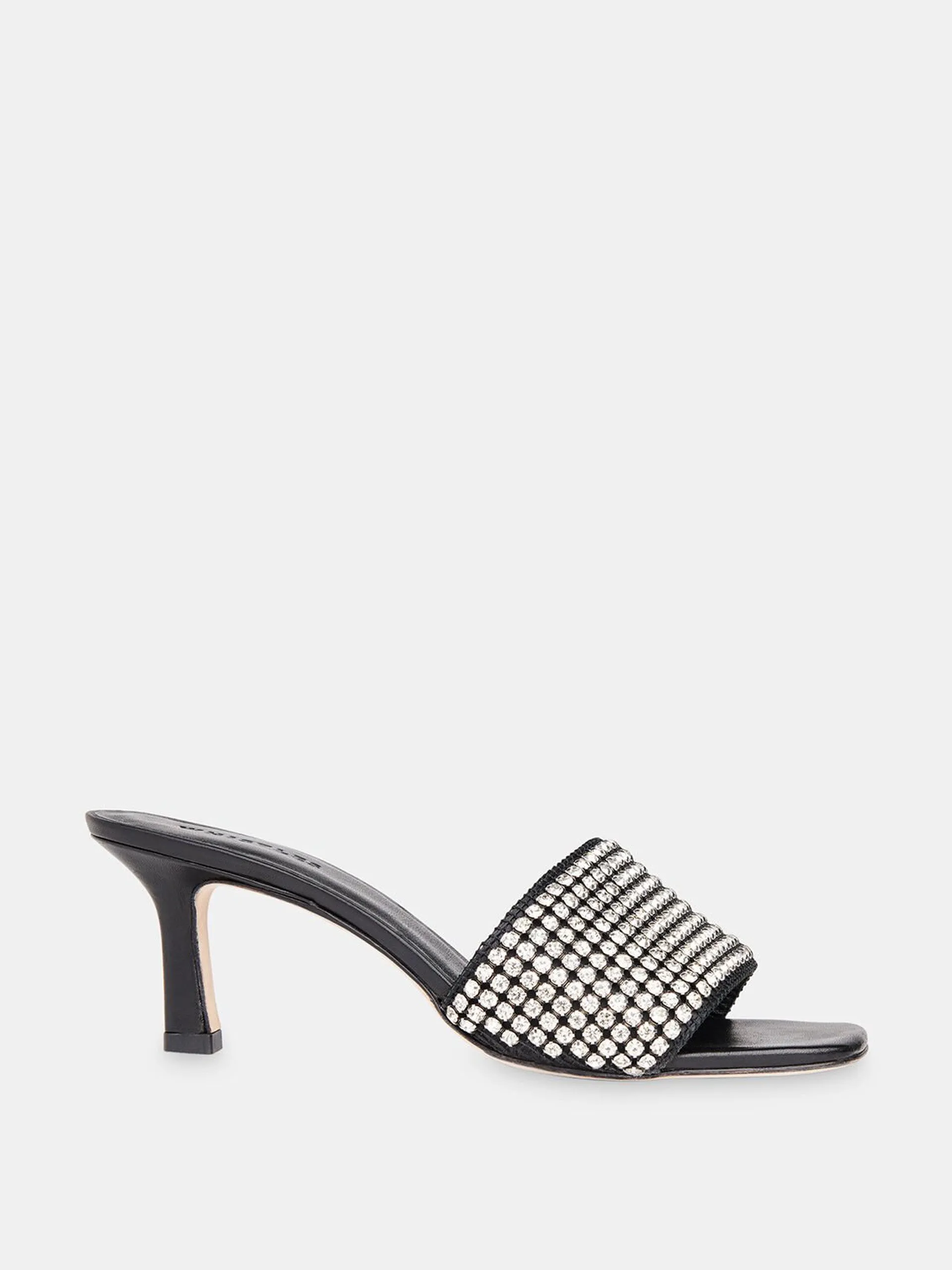 Adella diamante slip on mules