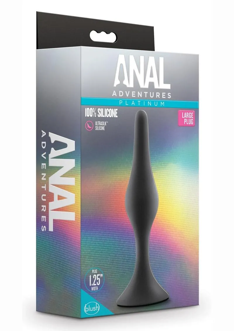 Anal Adventures Platinum Silicone Beginner Plug