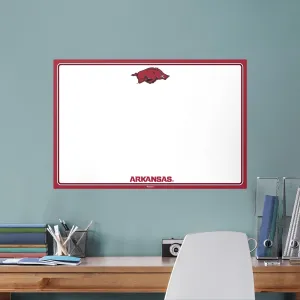 Arkansas Razorbacks: Dry Erase Whiteboard - X-Large Officially Licensed NCAA Removable Wall Decal