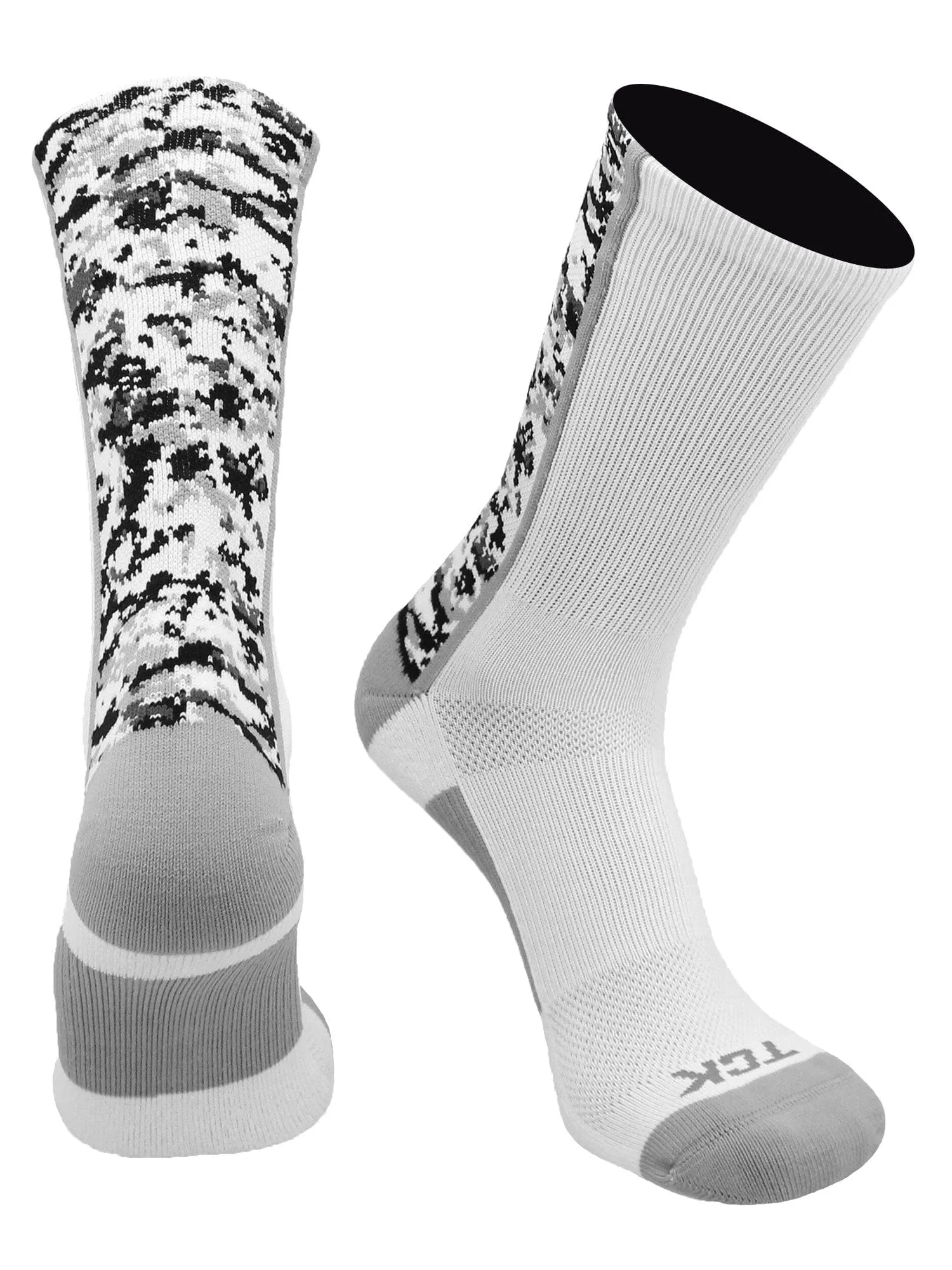 Athletic Sports Socks Digital Camo Crew