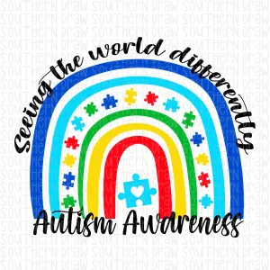 Autism Awareness Rainbow