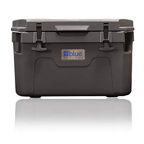 Blue Coolers Companion Cooler – 30 Quart, Roto-Molded Ice Cooler | Large Ice Chest Holds Ice up to 10 Days | (30 Quart, Charcoal Gray)