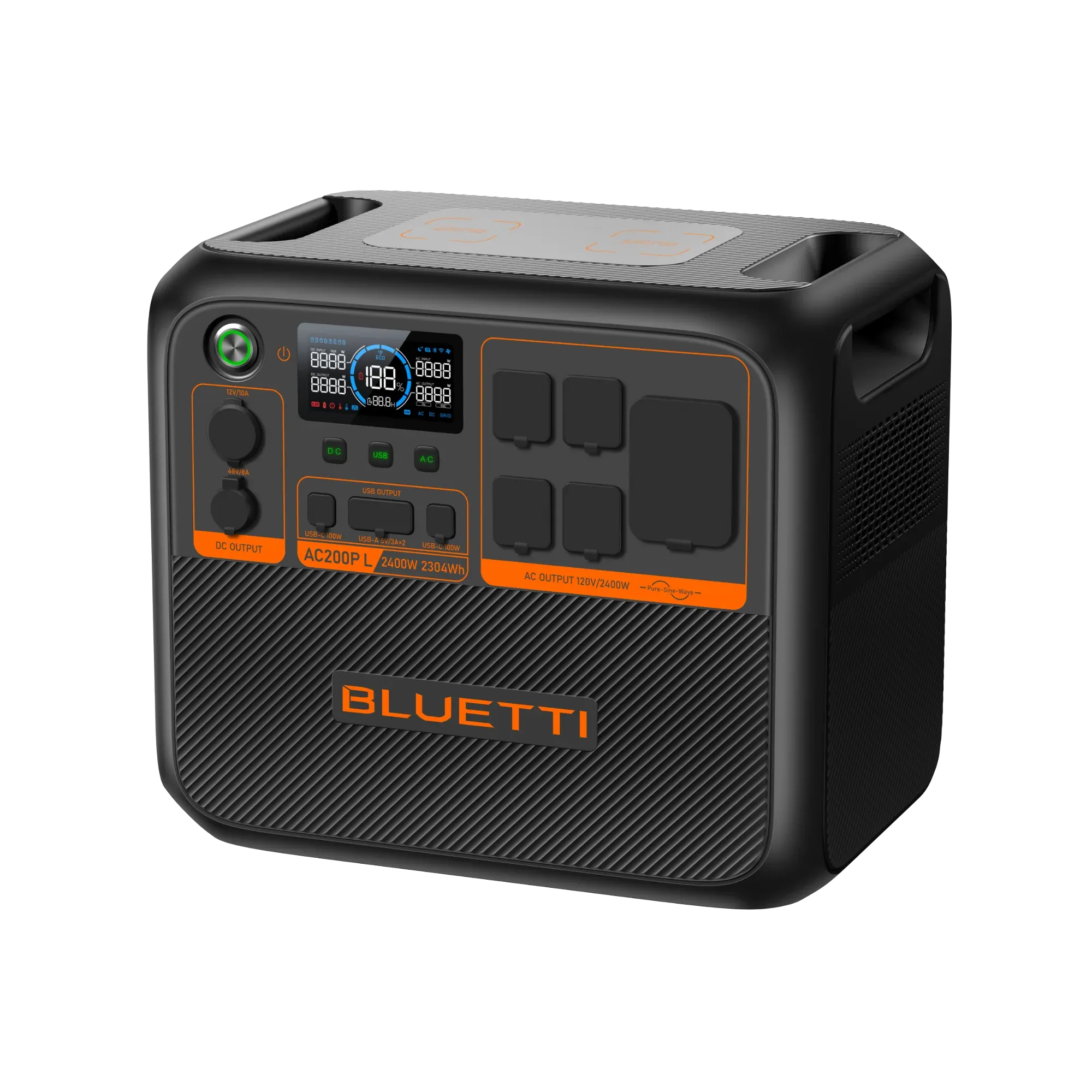 BLUETTI AC200P L Portable Power Station | 2,400W 2,304Wh