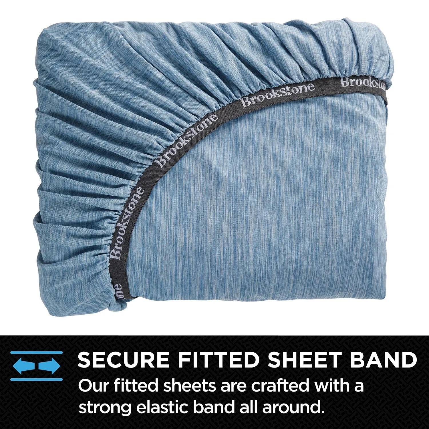 Brookstone Wicking Technology Knit Sheet Set