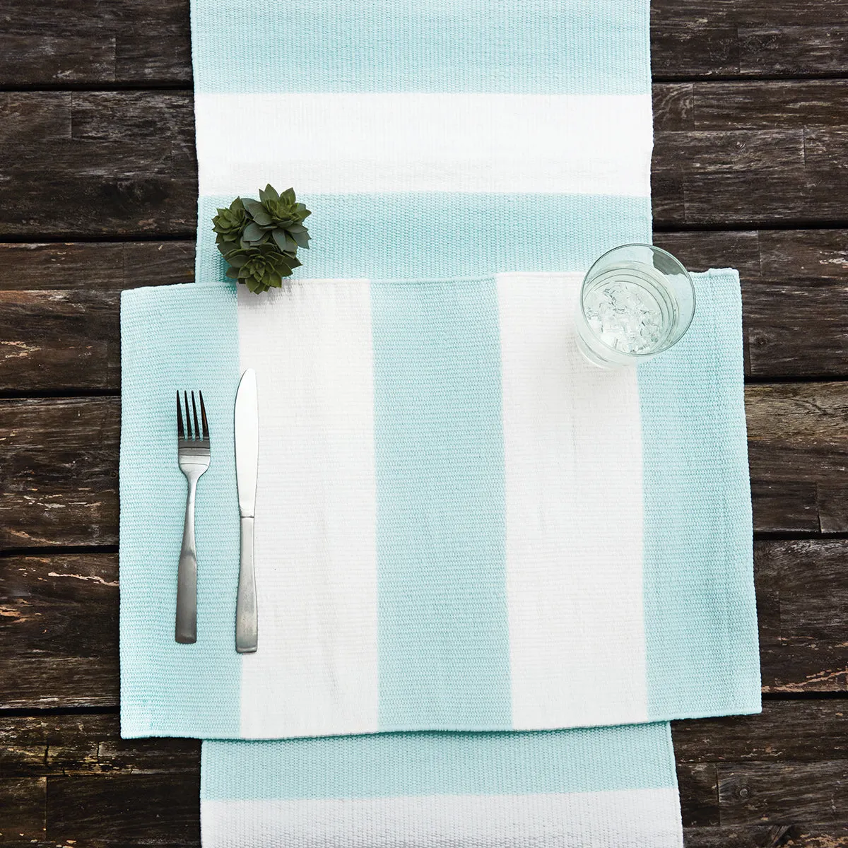 Cabana Stripes Table Linens