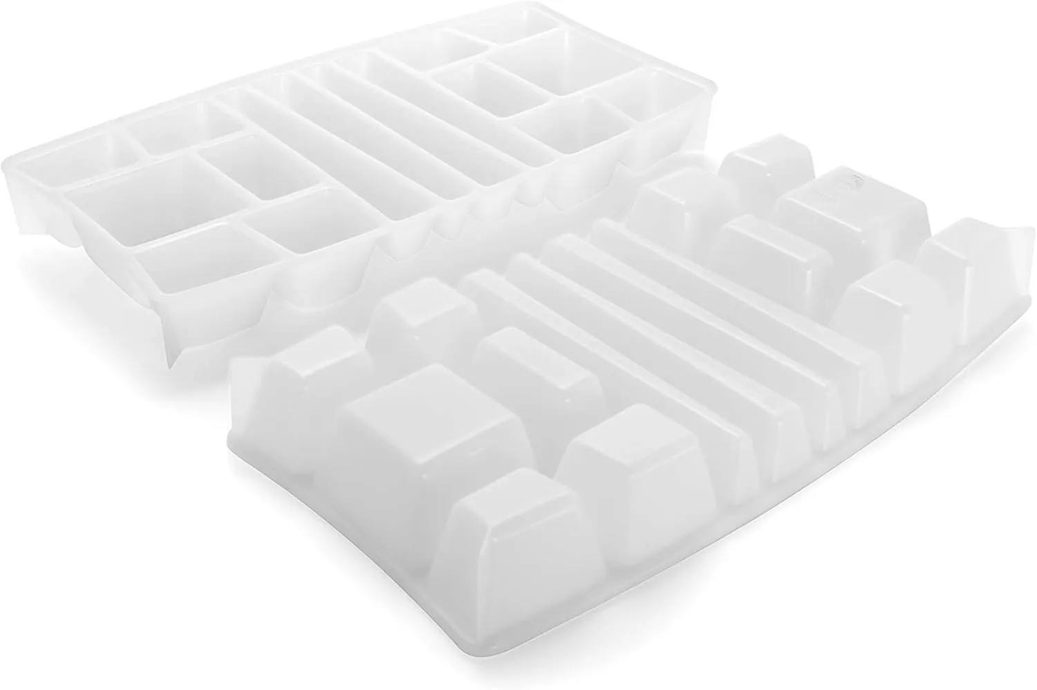 Camco Ice Tray-Creates Different Ice Cube Shapes and Sizes -2 Pack - 44101