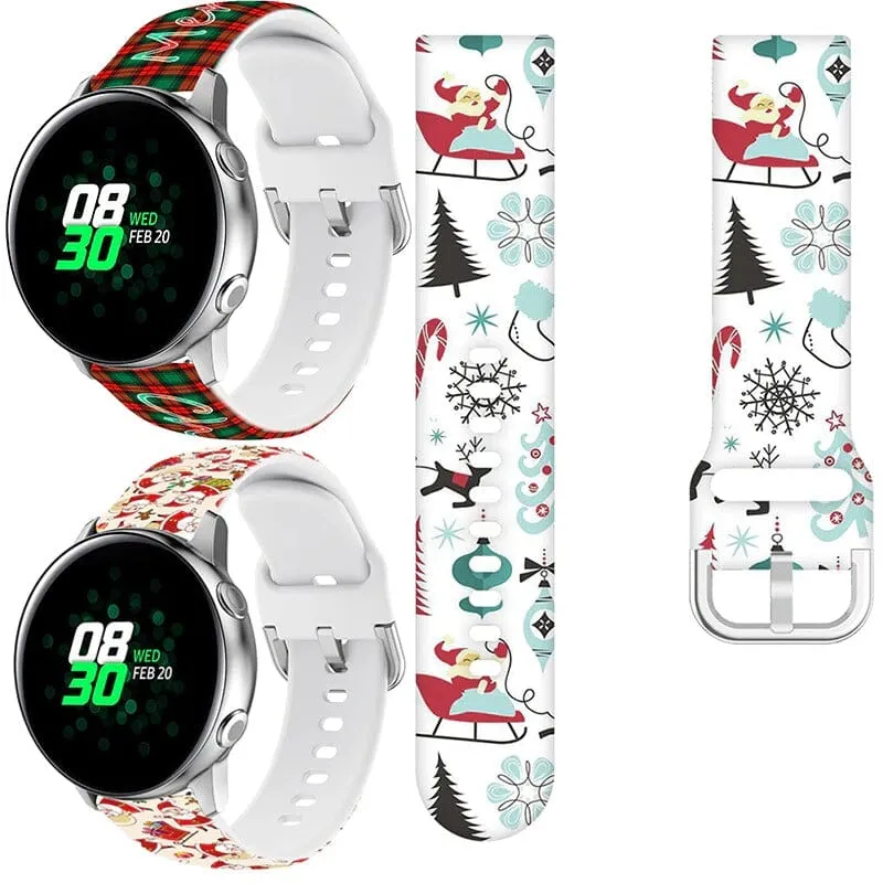 Christmas Watch Straps compatible with the Garmin Fenix Chronos