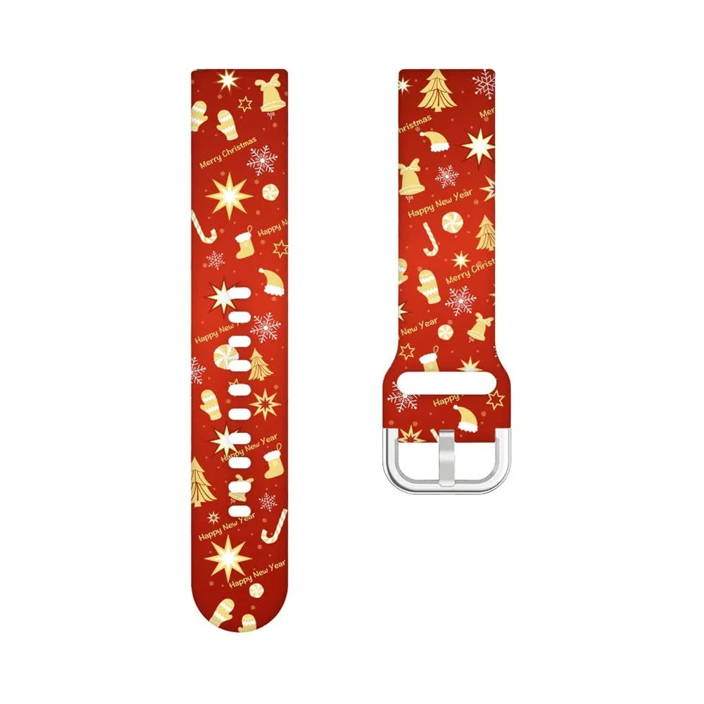 Christmas Watch Straps compatible with the Garmin Fenix Chronos