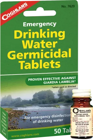 Coghlan's Emergency Germicidal Drinking Water Tablets