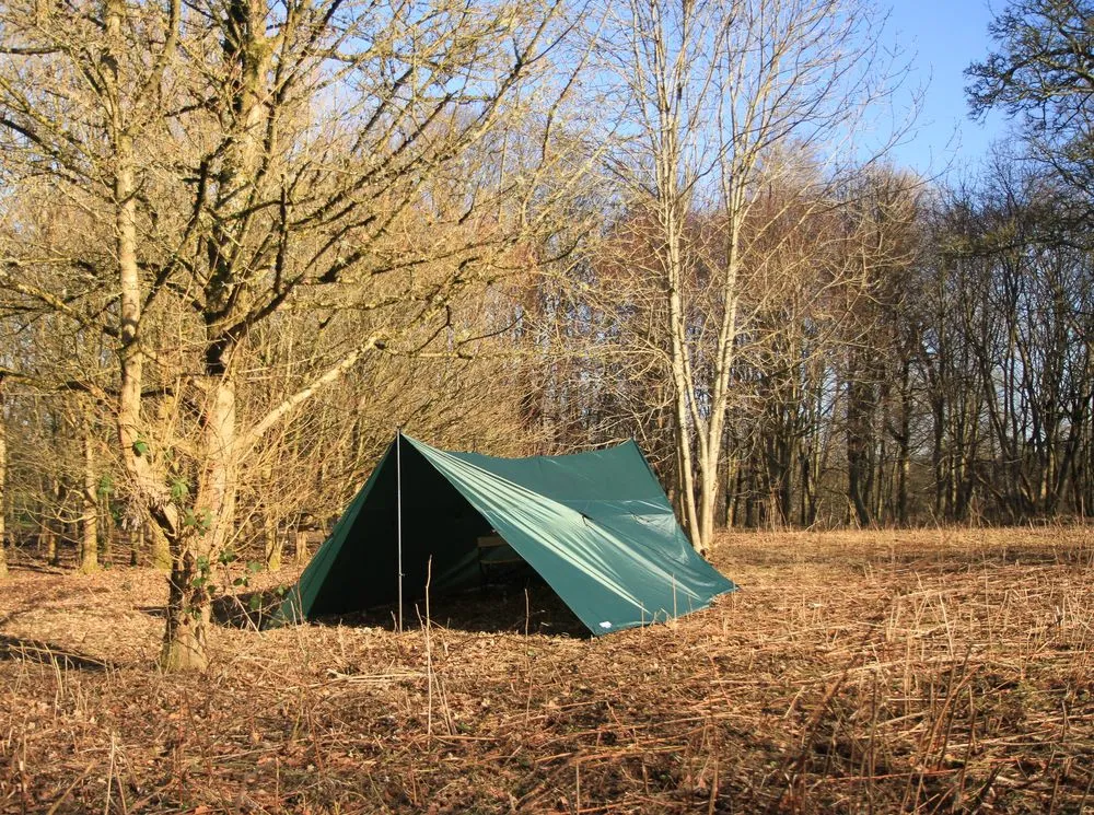 DD Hammocks 5 x 5 tarp Olive Green