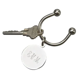 Disc Shaped Keychain