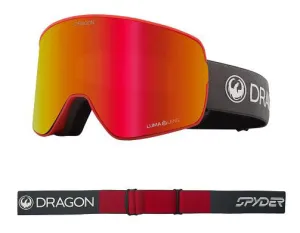 Dragon NFX2 Snow Goggles Low Bridge 2024 Volcano / Lumalens Red Ion   Lumalens Light Rose