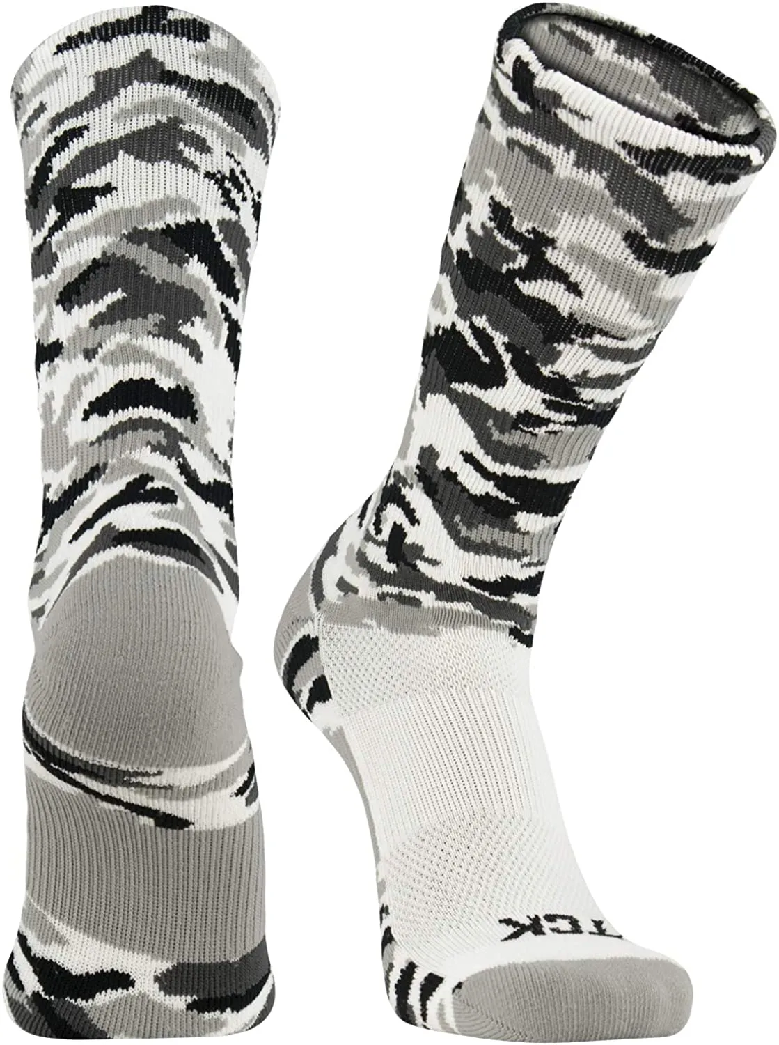 Elite Sports Socks Woodland Camo Crew