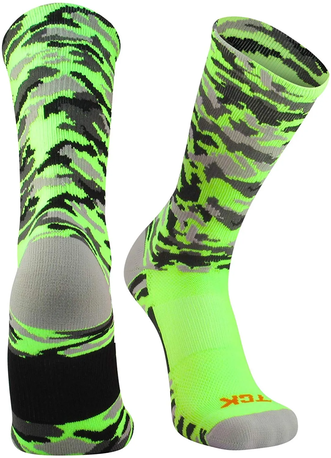 Elite Sports Socks Woodland Camo Crew