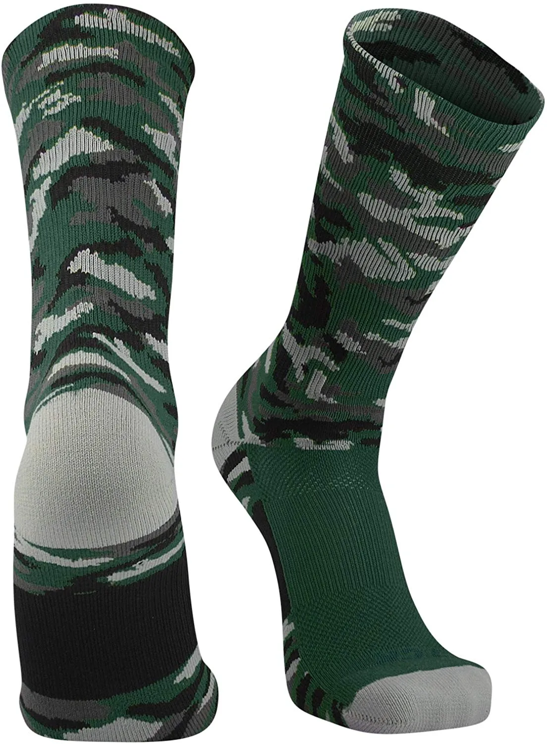 Elite Sports Socks Woodland Camo Crew