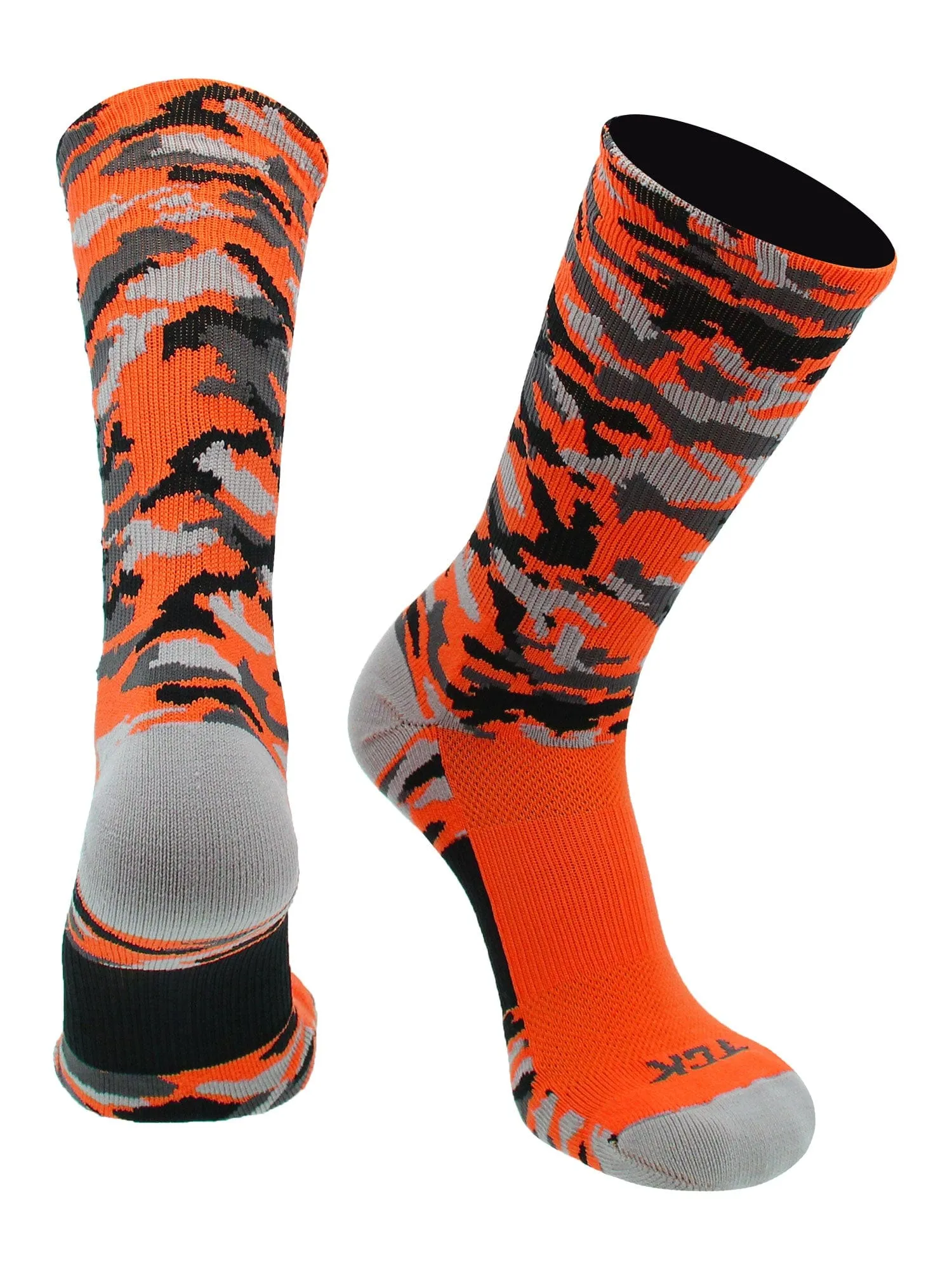 Elite Sports Socks Woodland Camo Crew