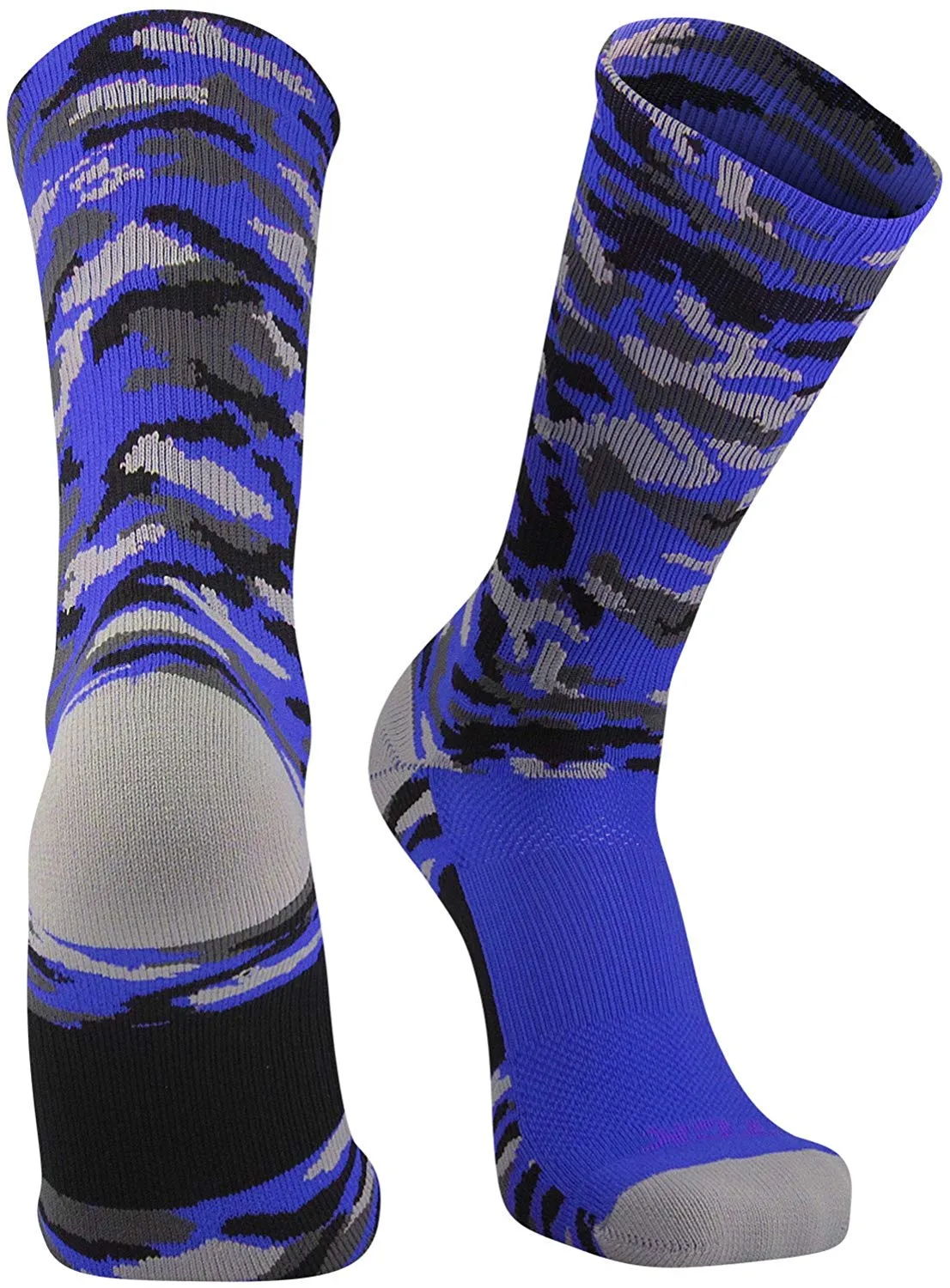 Elite Sports Socks Woodland Camo Crew