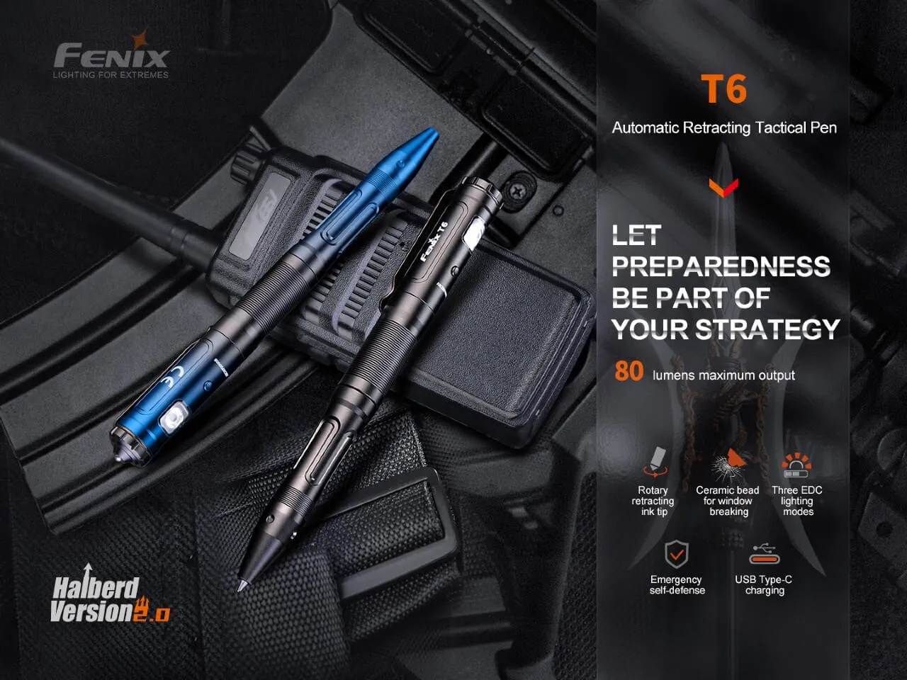 Fenix T6 Tactical LED Penlight