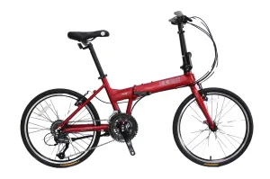 Fire - SOLOROCK 20" 27 Speed Integrated Aluminum Folding Bike