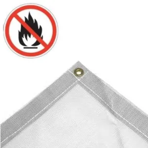 Flame Retardant 50% Mesh Tarp 12' x 16'