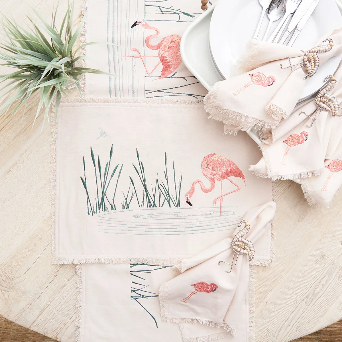 Flamingo Table Linens