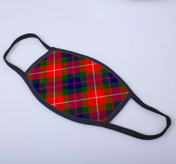 Fraser of Lovat Tartan Printed Face Mask