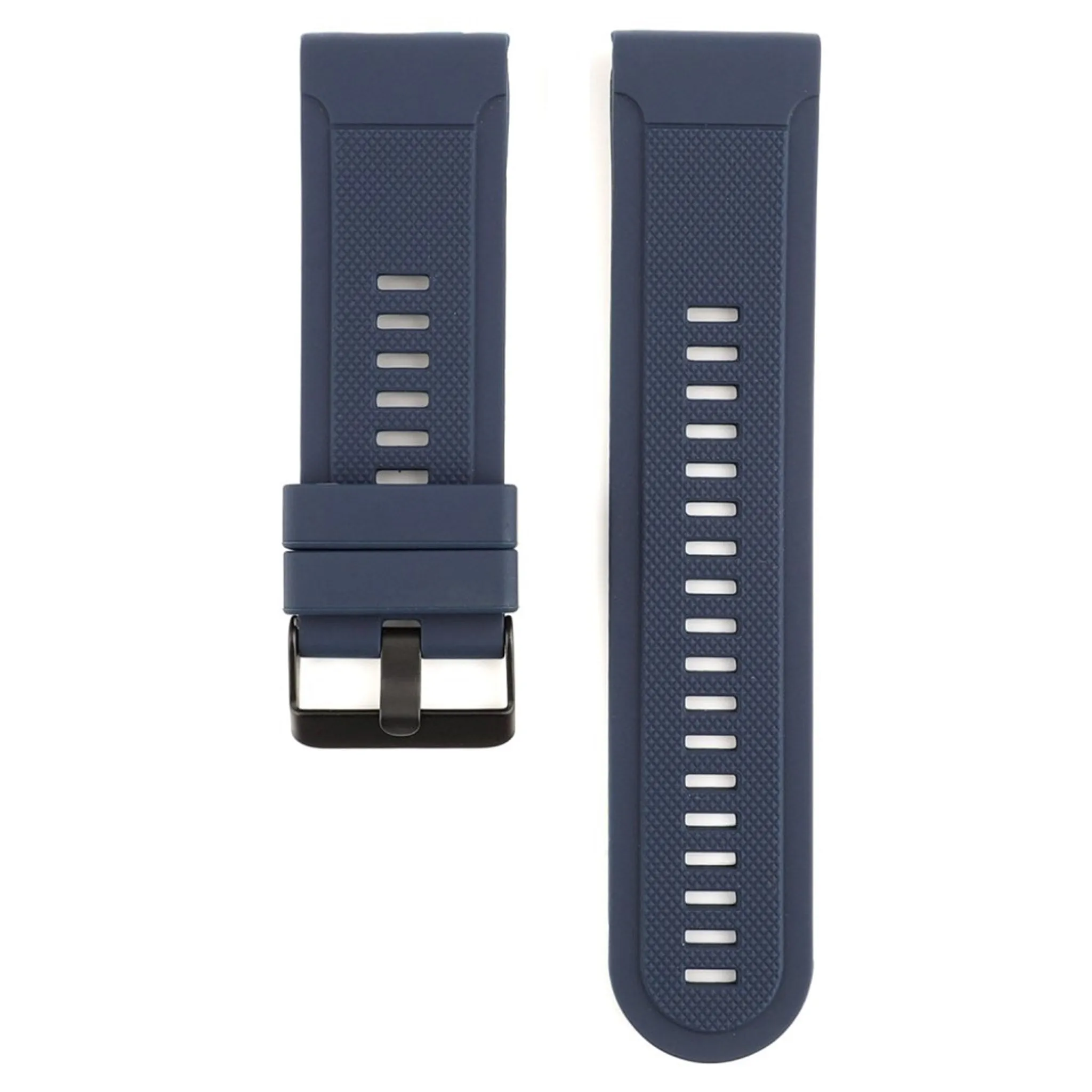 Garmin Fenix 5 22mm silicone watch band - Dark Blue