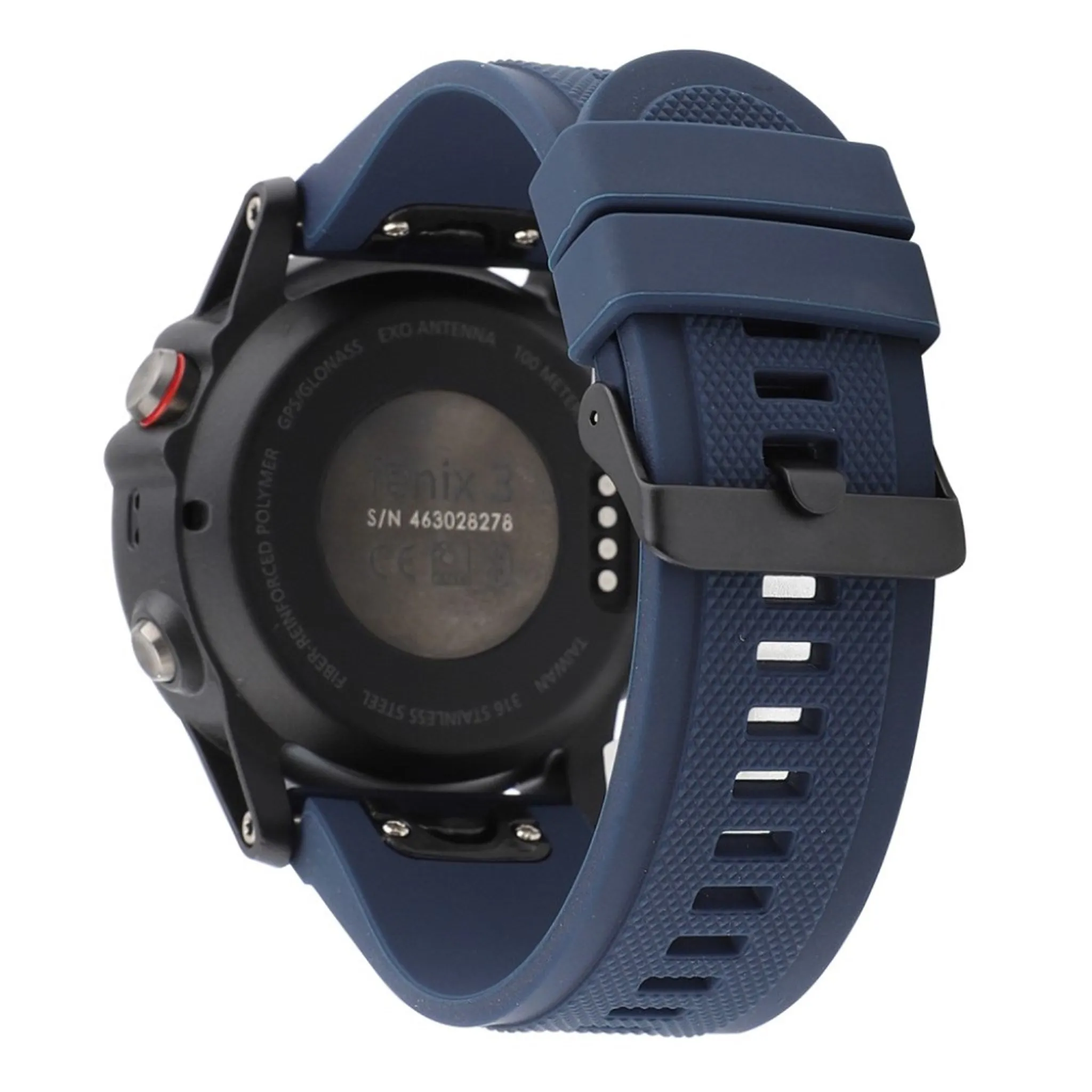 Garmin Fenix 5 22mm silicone watch band - Dark Blue