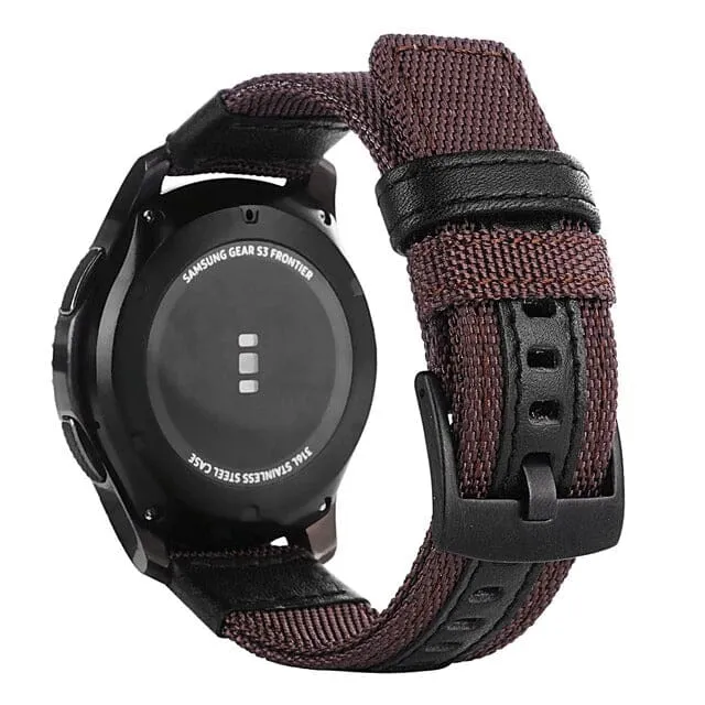 Garmin Fenix 5s Nylon & Leather Watch Straps