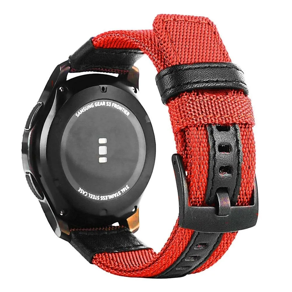 Garmin Fenix 5s Nylon & Leather Watch Straps