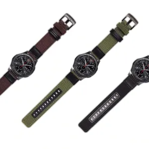 Garmin Fenix 5s Nylon & Leather Watch Straps