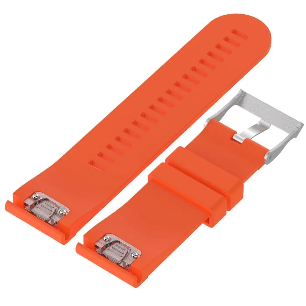 Garmin Fenix 5X 26mm silicone watch strap - Orange