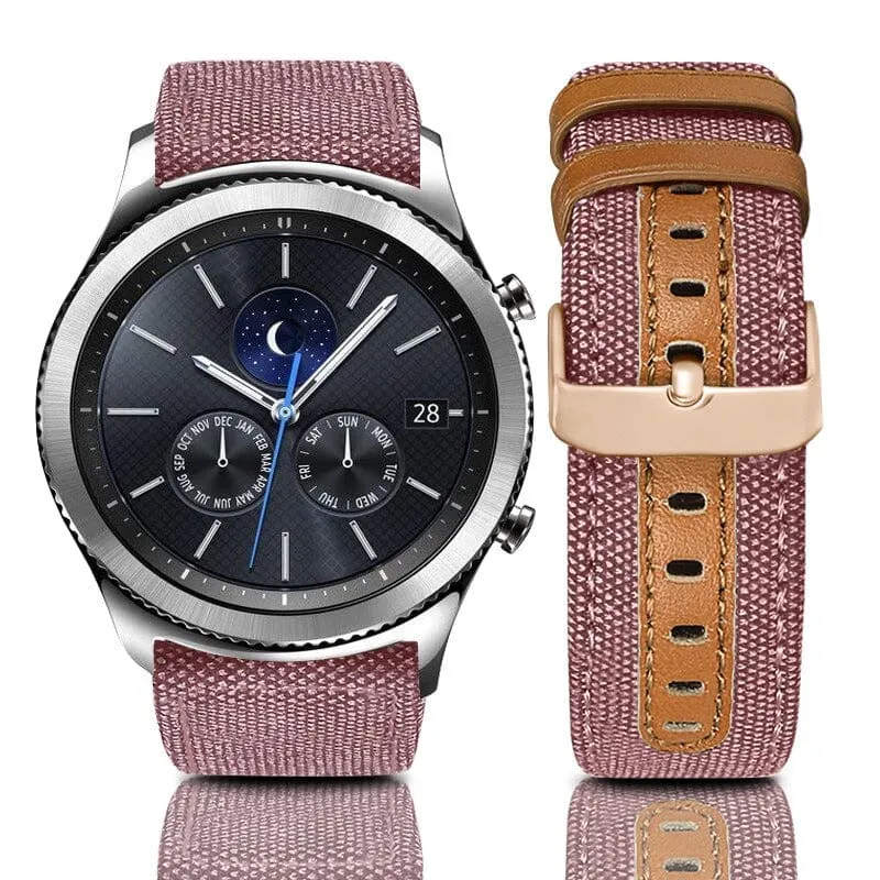 Garmin Fenix 7 Denim & Leather Watch Straps