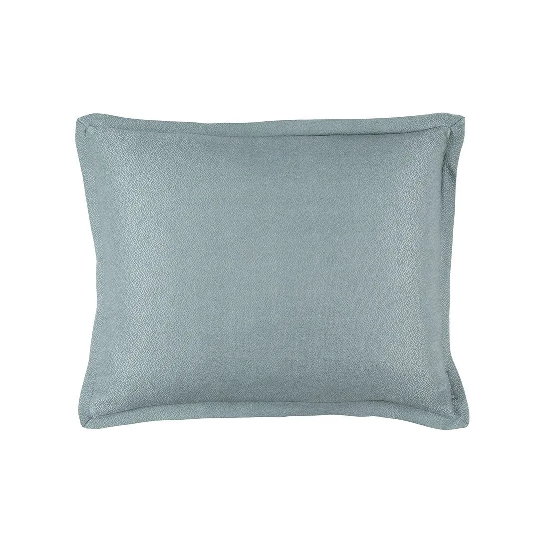 Gia Blue Cotton Silk Bedding by Lili Alessandra