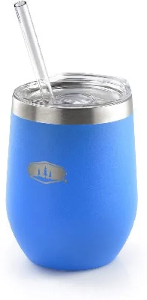 Glacier Stainless 12oz Tumbler - Blue Aster