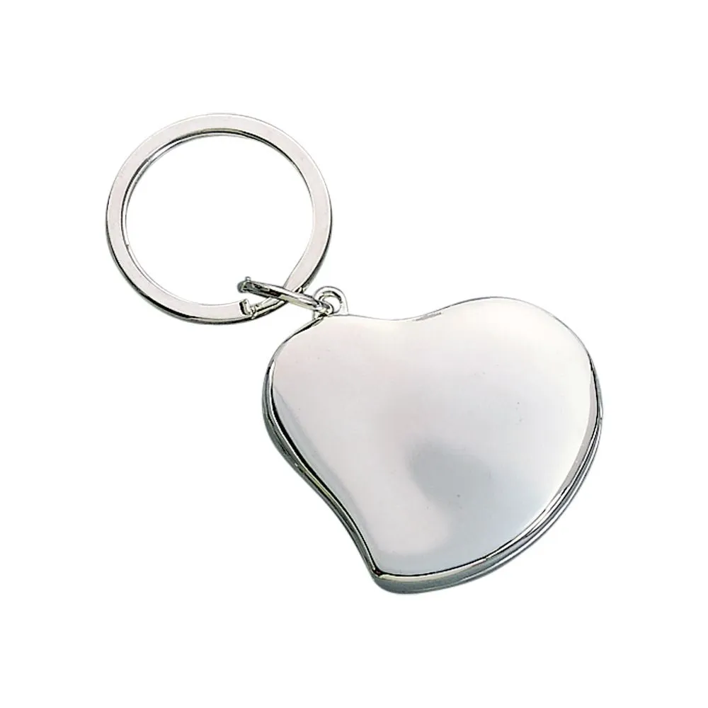 Heart Shaped Locket Keychain