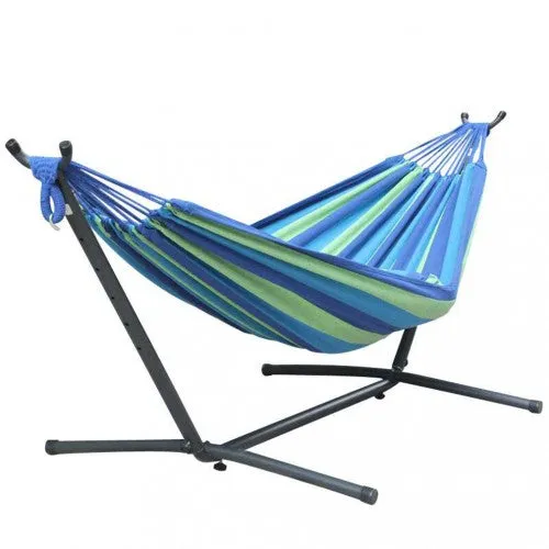 Heavy Duty Furniture High Quality Hammock With Steel Stand |Carrying Case | Tested To Hold Approx 400 Lbs