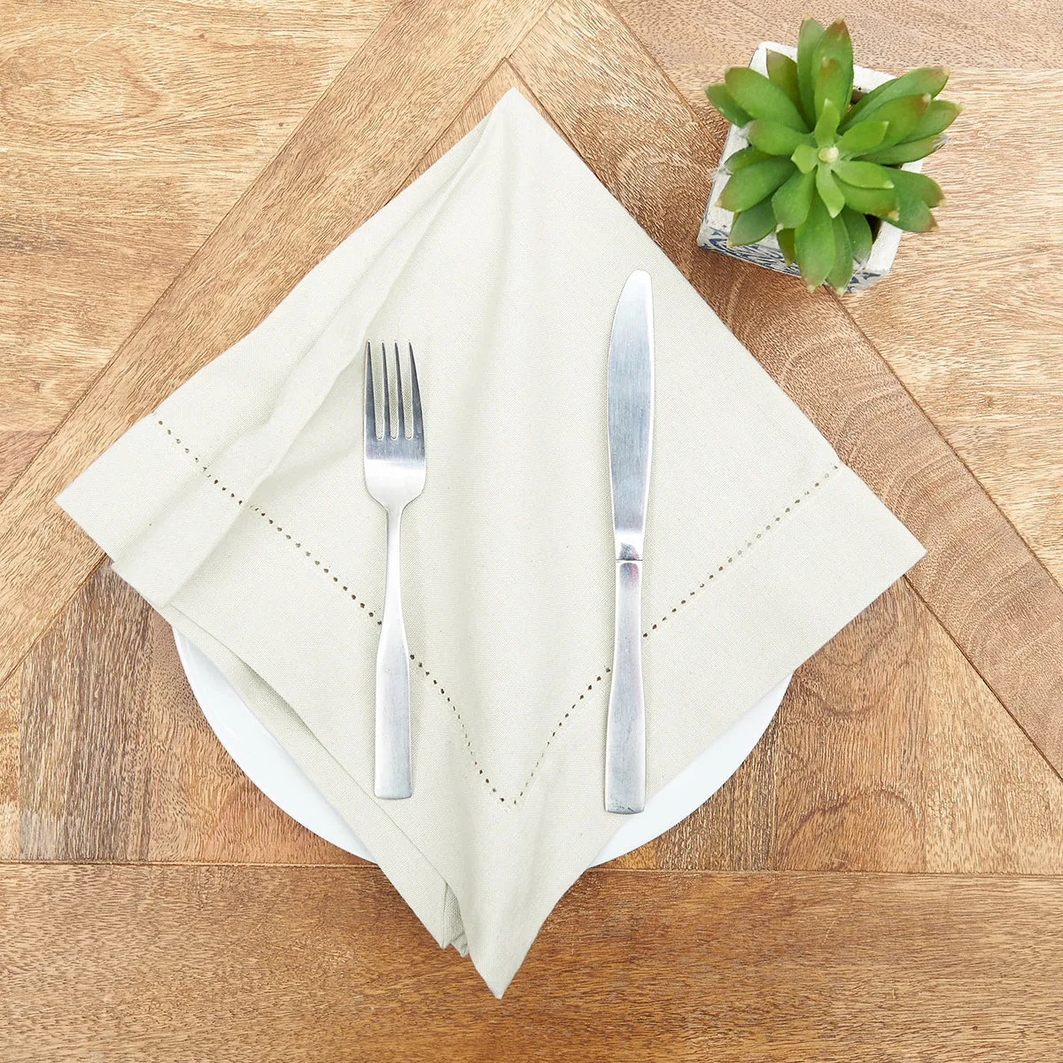 Hemstitch Table Linens