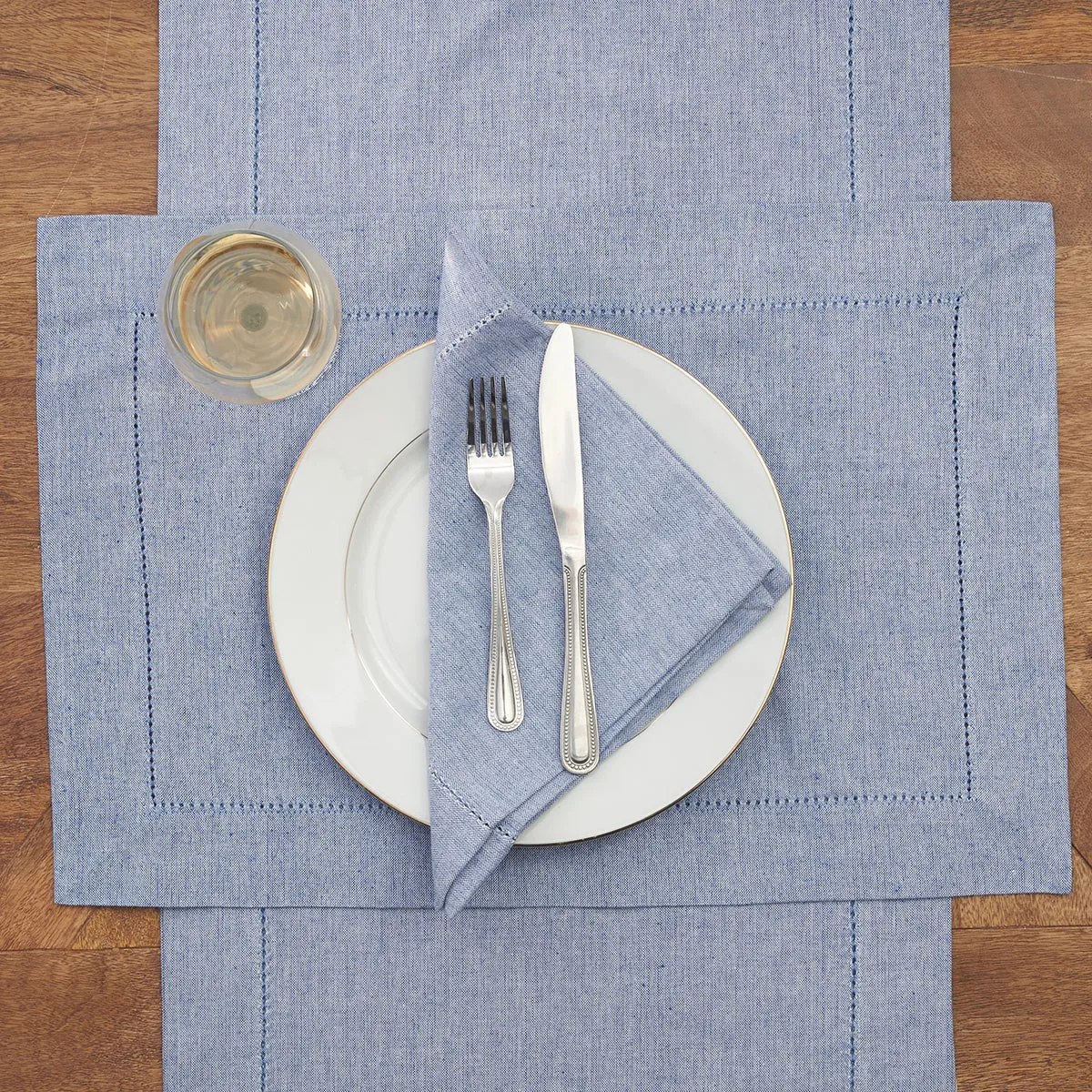 Hemstitch Table Linens