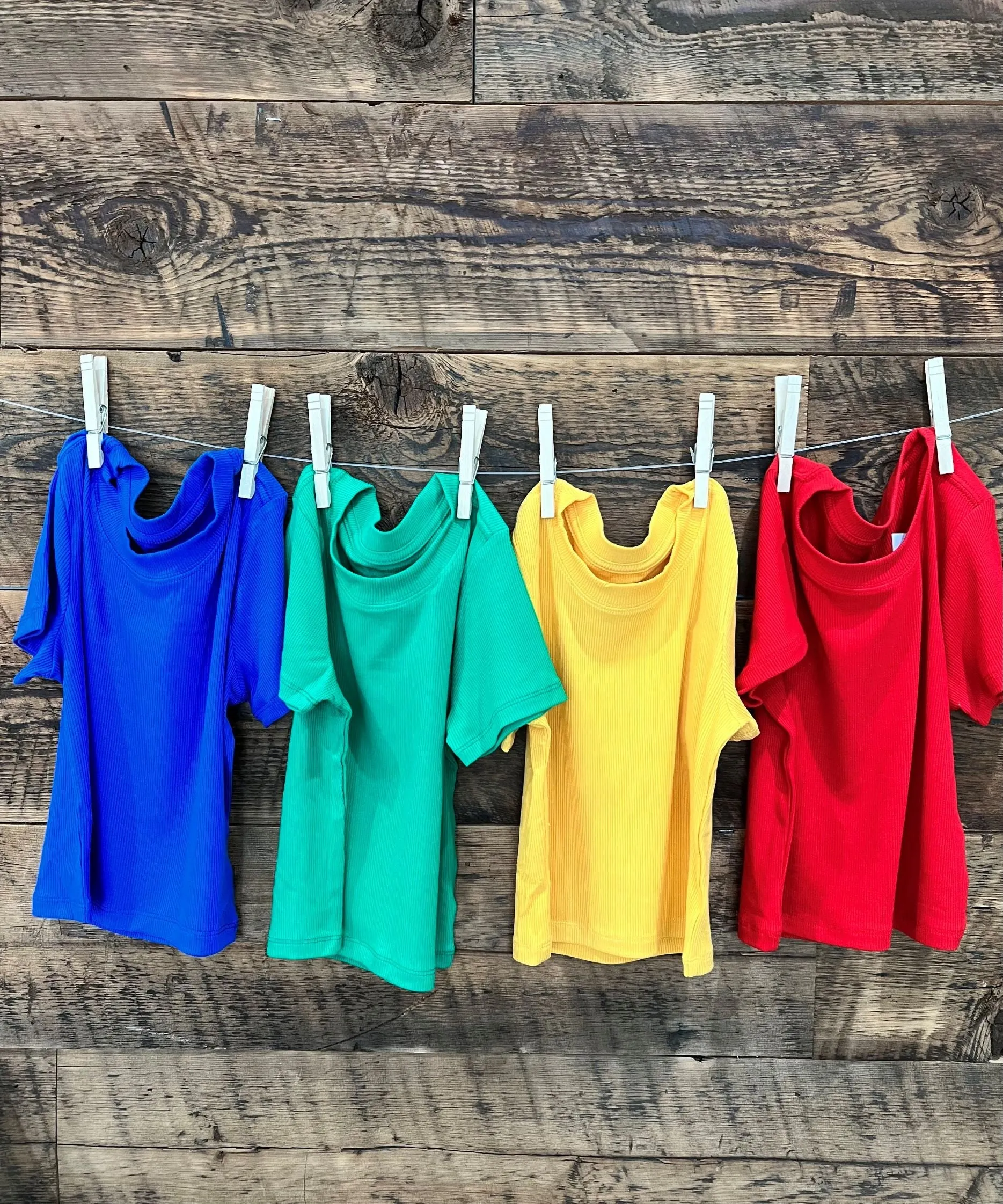 JUNIOR LIVI CAMP RIBBED TEE- FINAL SALE