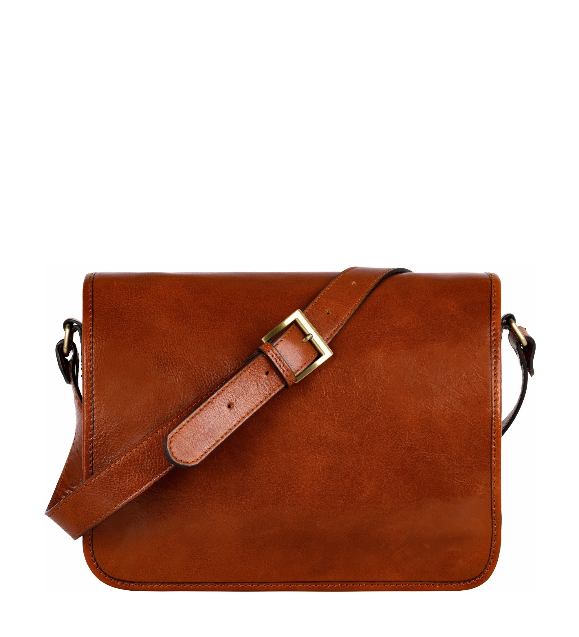 Leather Messenger Bag – The Stranger