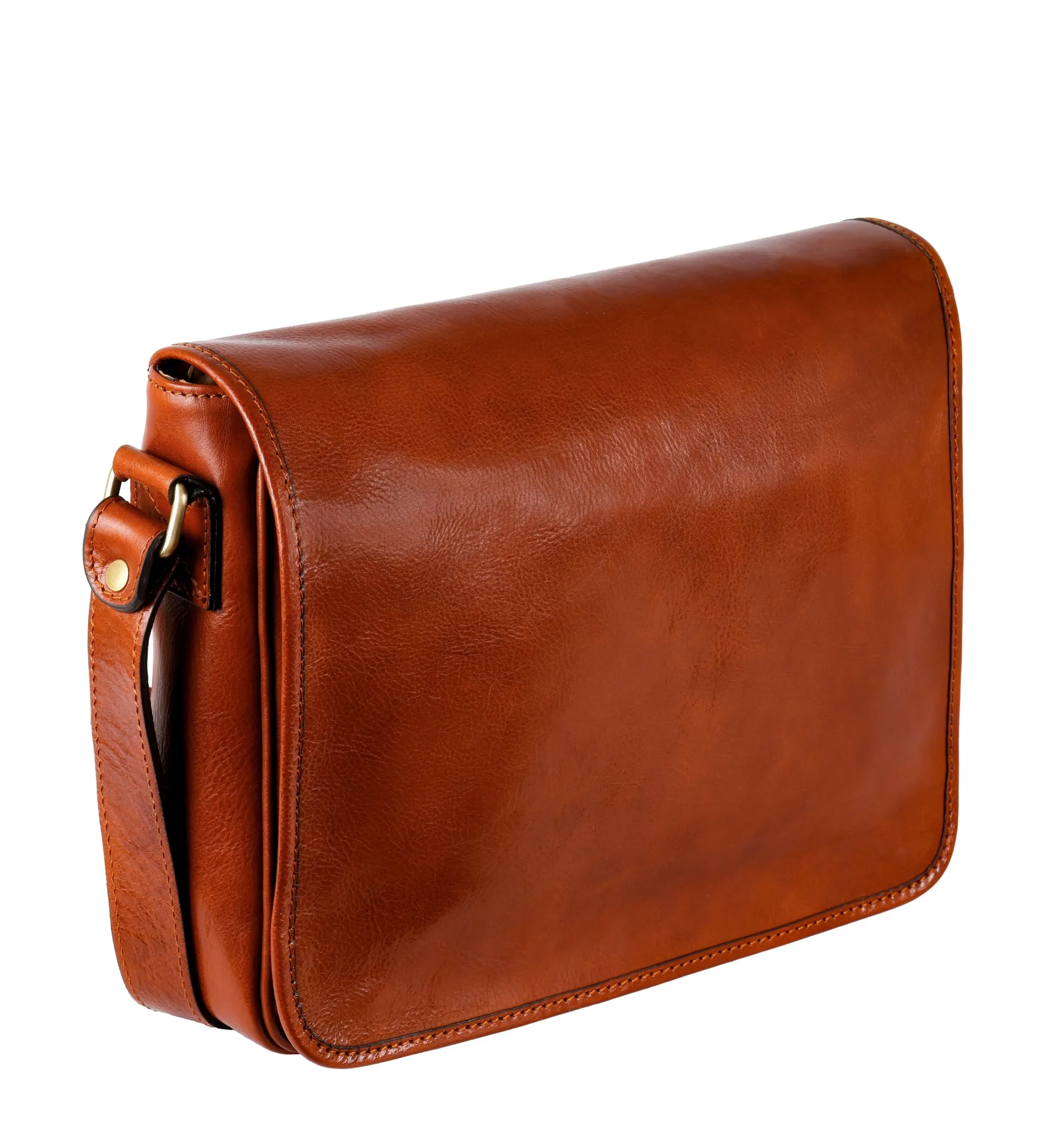 Leather Messenger Bag – The Stranger