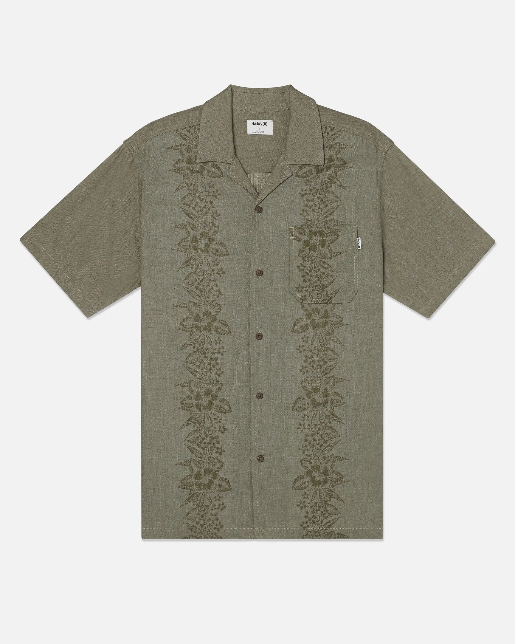 Linen Rincon Camp Short Sleeve Shirt