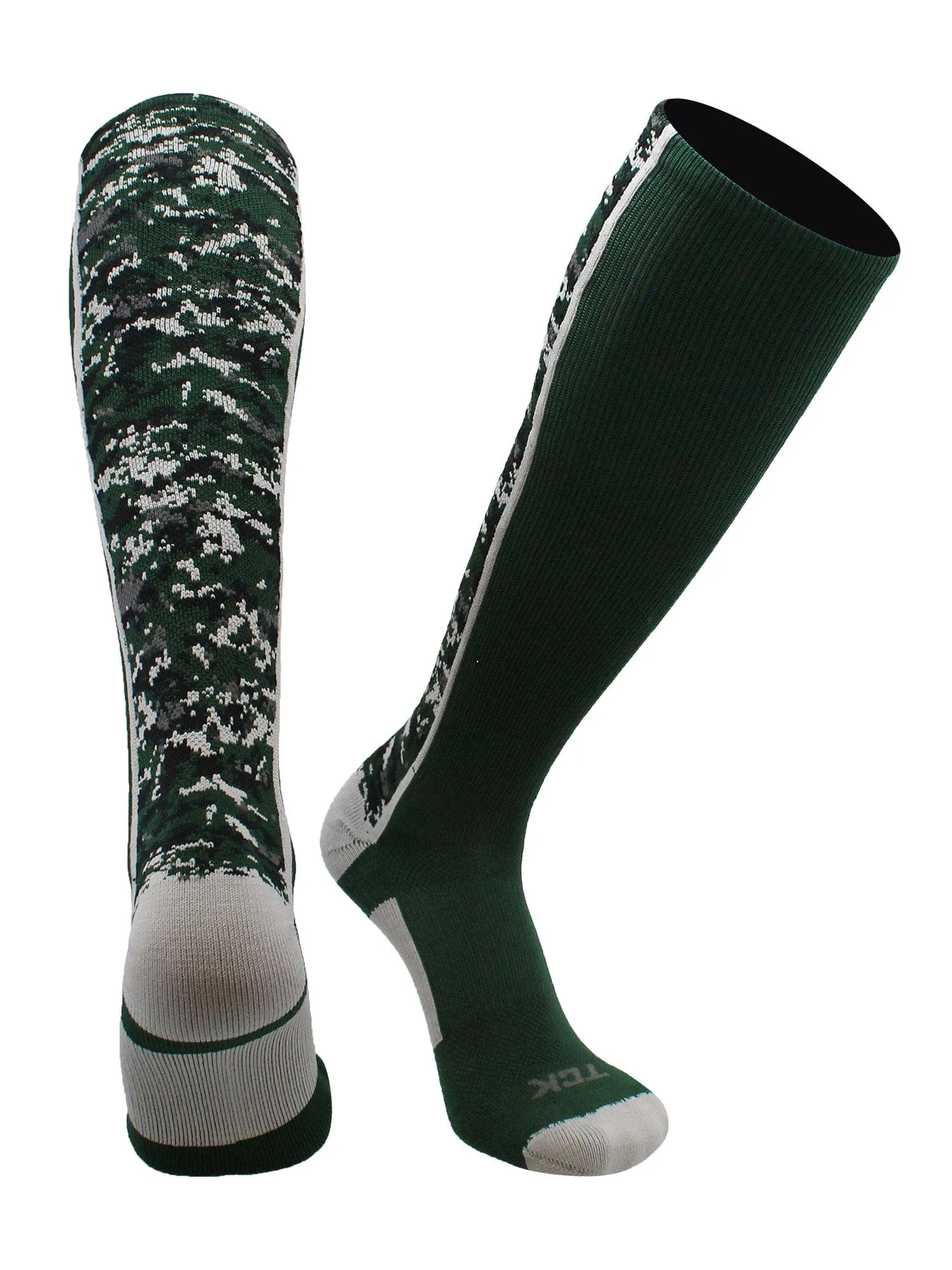 Long Digital Camo Baseball Socks