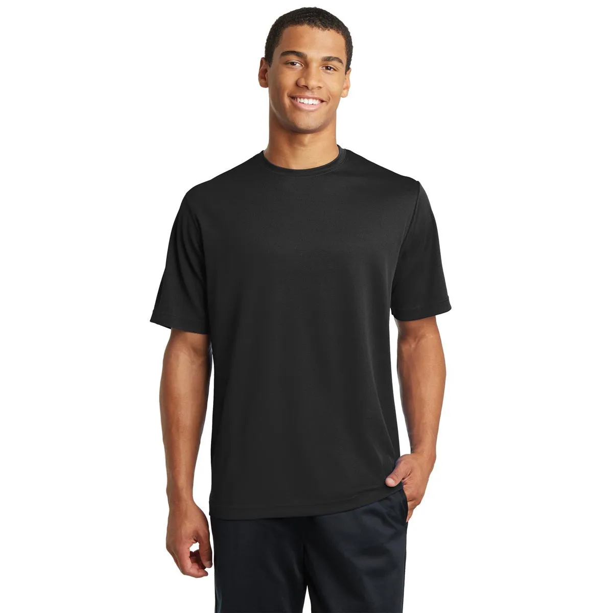 Men's Wicking Racer Mesh Tee #ST40